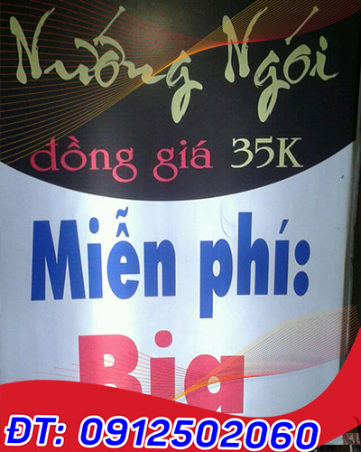 hộp đèn quảng cáo quận 12