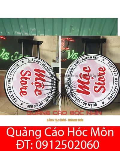 hộp đèn tròn hút nổi ở huyện hóc môn