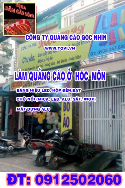 làm quảng cáo đường nguyễn ảnh thủ