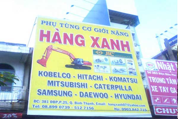 Bạt hiflex làm quảng cáo Hóc Môn