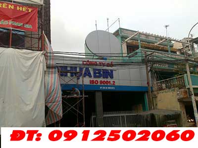Bảng hiệu Aluminum hóc môn Bảng hiệu Aluminum hóc môn