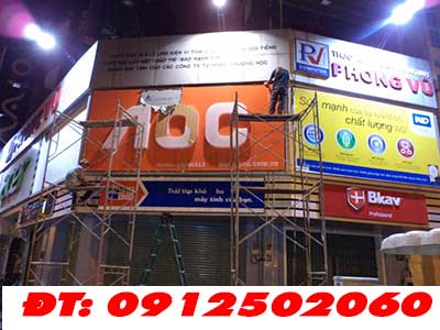 Bảng hiệu chữ nổi mica hóc môn Bảng hiệu chữ nổi mica hóc môn